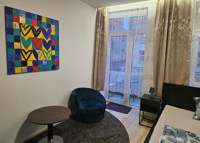 בית הארחה Kauno Apartamentai Su Balkonu קובנה